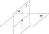 Перпендикулярные плоскости, условие перпендикулярности плоскостей Если плоскость перпендикулярна одной из двух параллельных