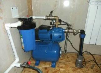 How to properly install a pumping station?