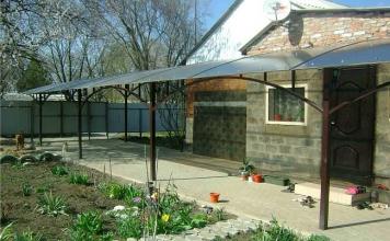 Do-it-yourself garden canopies