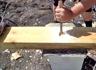 Attaching timber to the foundation - rules and notes